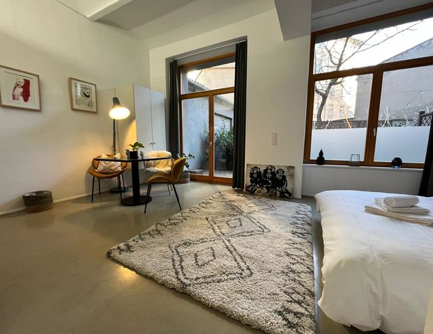 F-Hain: voll möbliertes LUXUS Apartment - 40 m² befristet für max. 12 Monate per SOFORT zu VERMIETEN - Photo 1