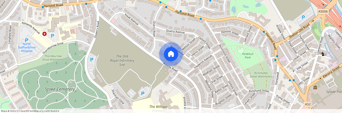 Scholars Court, Stoke-on-Trent, Staffordshire, ST4