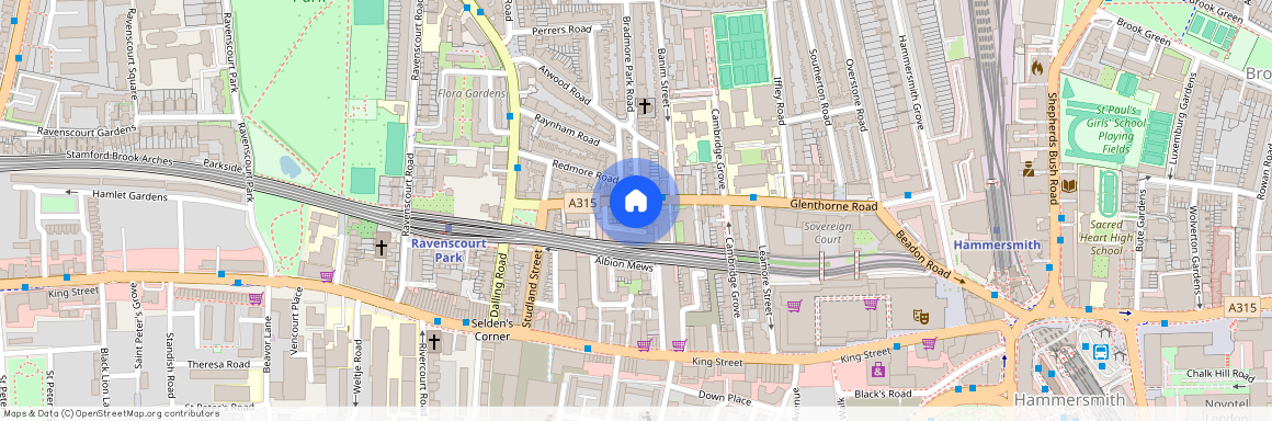 Glenbrook Apartments, 85 Glenthorne Road, Hammersmith, London, W6