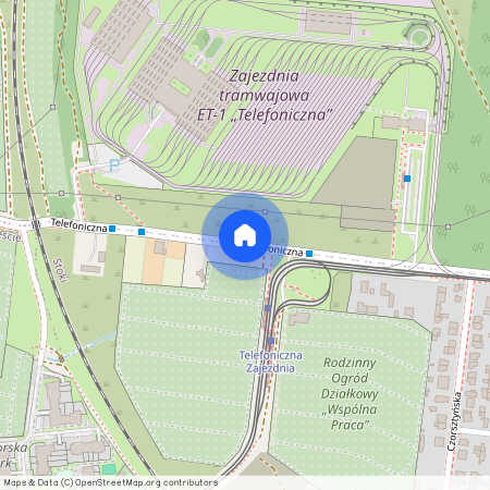 ul. Telefoniczna, Sikawa, Widzew, Łódź, łódzkie