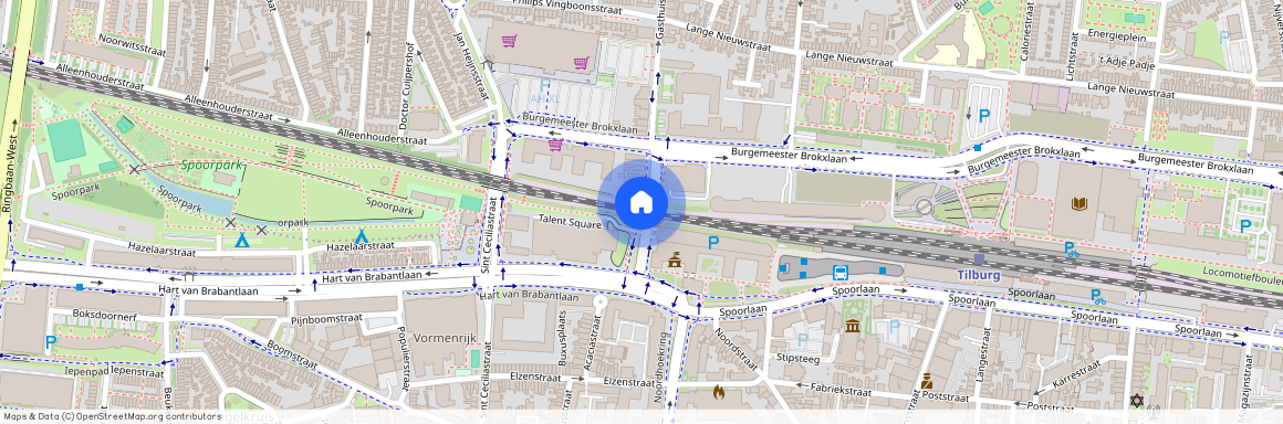 Spoorzone Noord-West, 5041 DR, Gasthuisring, Tilburg