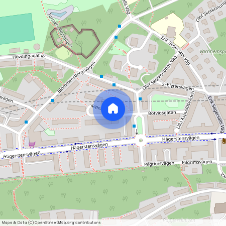 Vapengatan, Hägersten