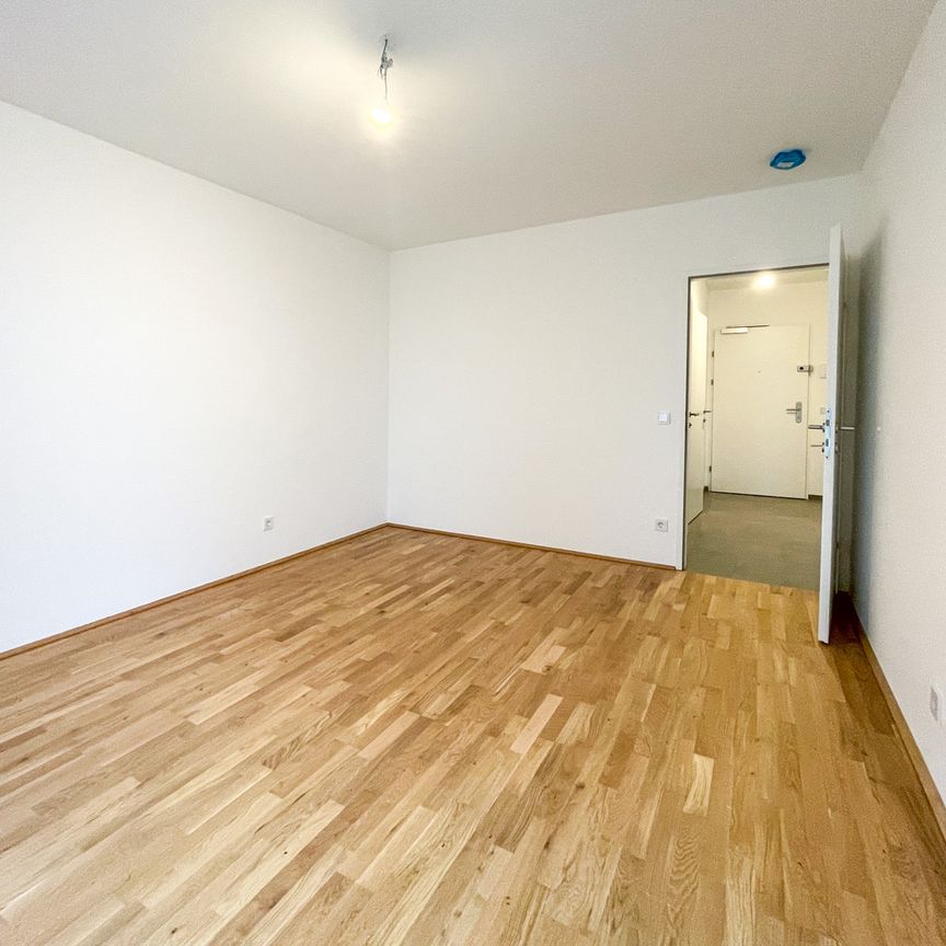 Geförderte 2-Zimmer-Wohnung mit Tiefgaragenparkplatz und Loggia in Gallspach. Erstbezug! - Photo 1