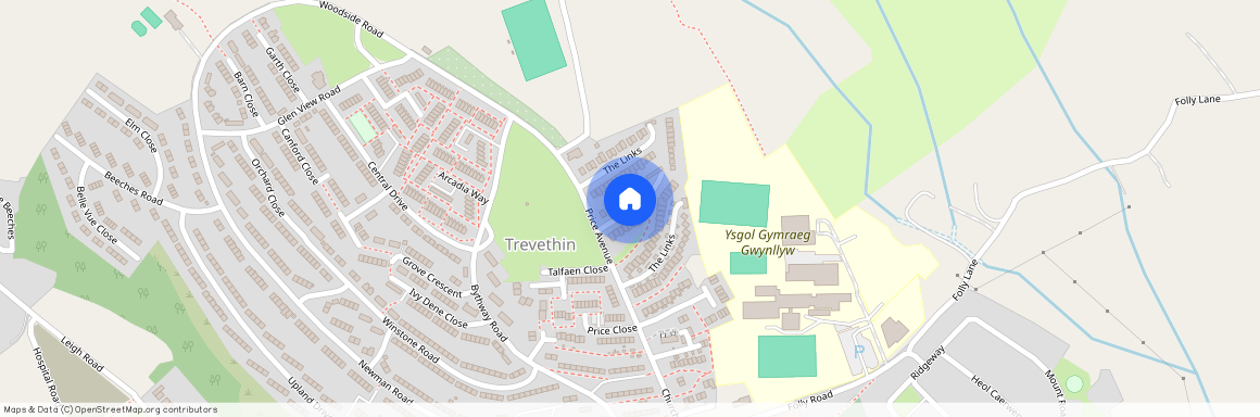 The Links, Trevethin, PONTYPOOL