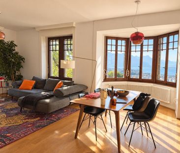 3.5 p. apartment in Corseaux with panoramic views of Lake Geneva - Photo 1