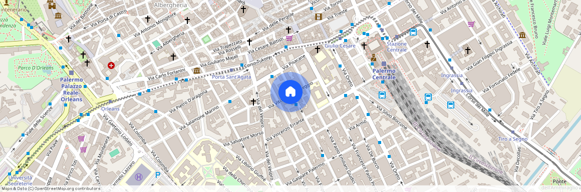 Palermo, Via Vito D'Ondes Reggio - Tukory