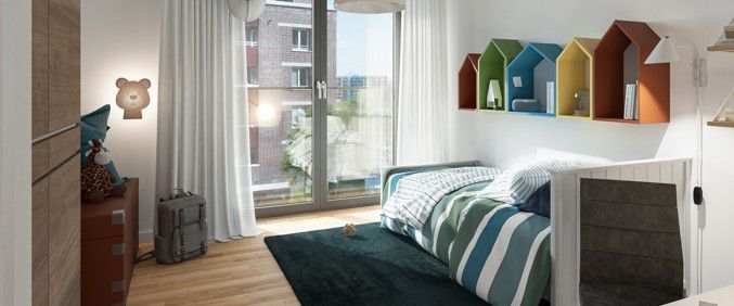 Komfort trifft Stil: 3-Zimmer-Wohnung mit Balkon - Photo 1