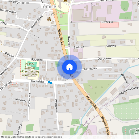 Wadowicki (pow.), Tomice (gm.), Tomice