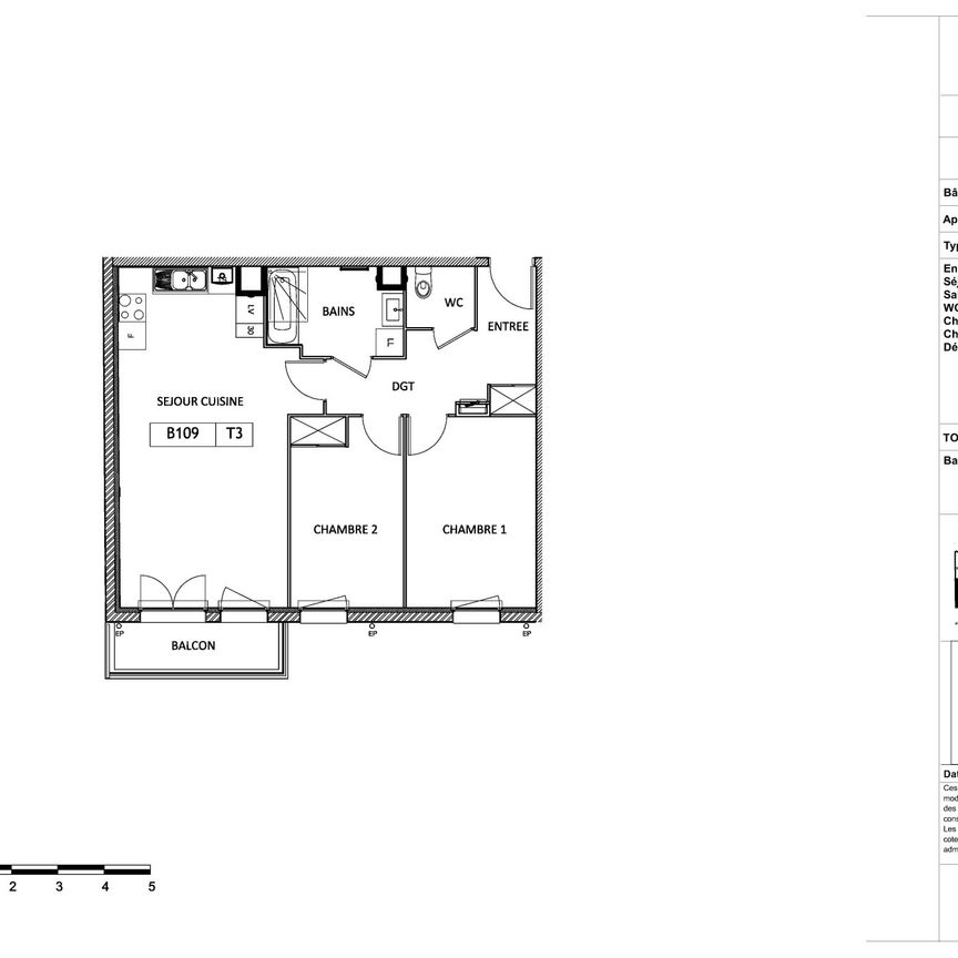 Appartement T3 à Lacroix-Saint-Ouen - Photo 2