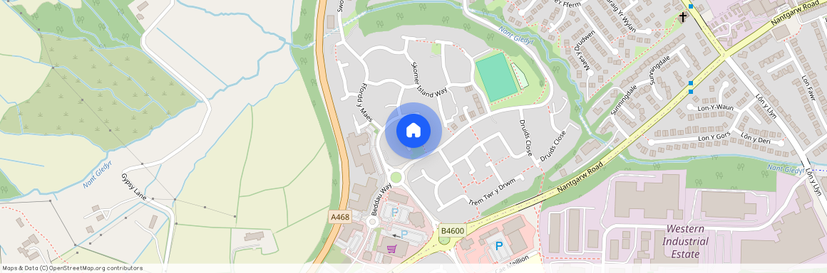 Ynys Bery Close, Caerphilly, CF83