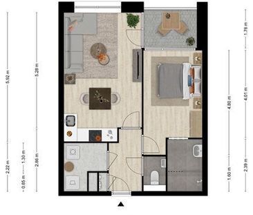 Te huur: Appartement Tuinstraat in Veenendaal - Foto 1