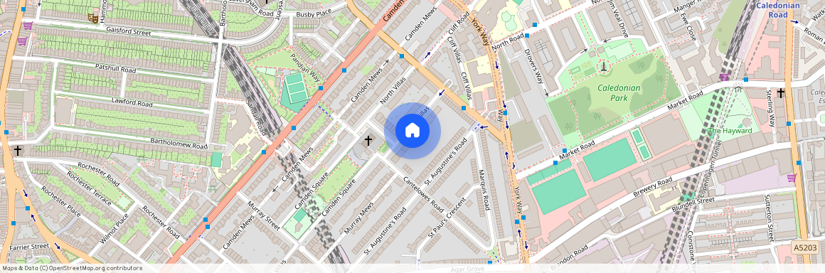 South Villas, Camden Square NW1