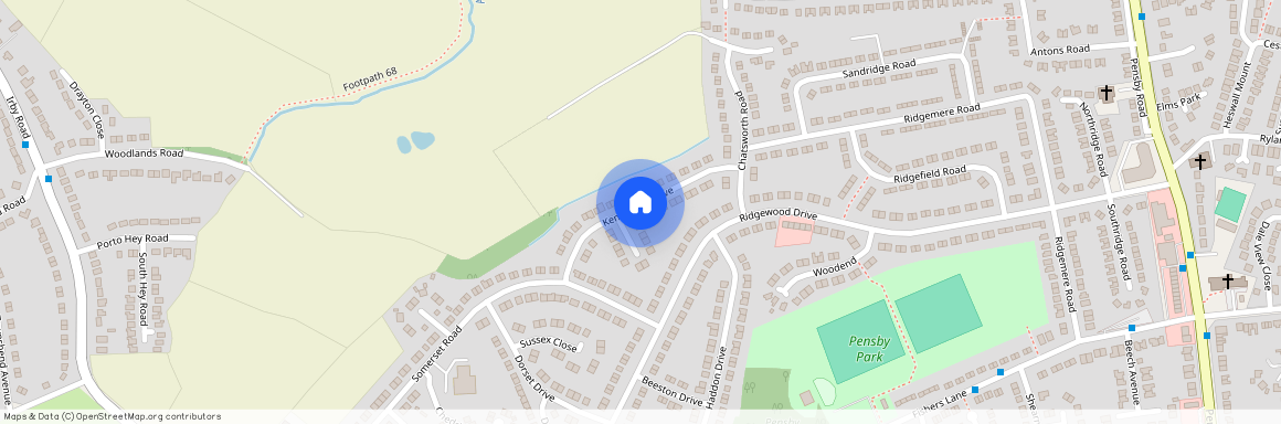 Arundel Close, Pensby, Wirral, CH61 8TB
