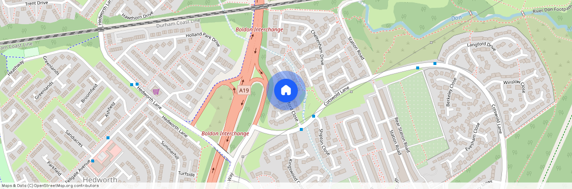 cinderford close, boldon colliery