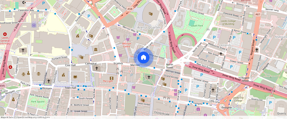 Apt 0903, Live Oasis Merrion Street Gardens, 2 Wade Lane LS2