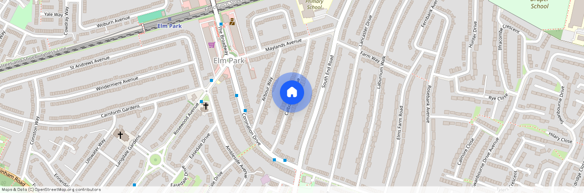 Calbourne Avenue, HORNCHURCH