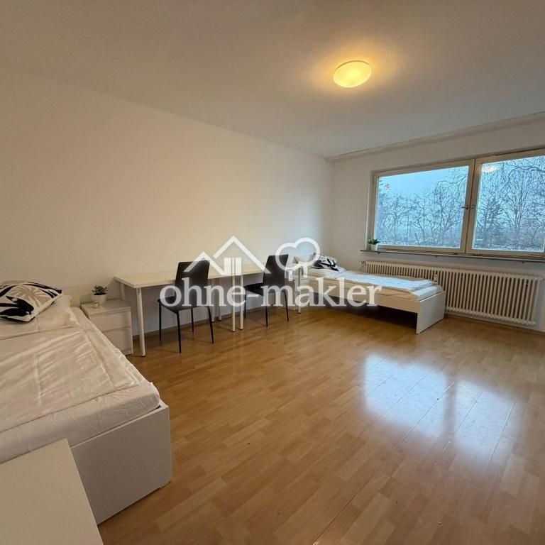 Vollmöbliertes All-Inklusive - WG-Zimmer in Zentrumsnähe mit Balkon - Photo 1