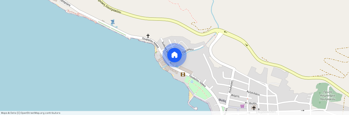 Οσίου Παταπίου, 3 203 00 Λουτράκι-Περαχώρα, Λουτράκι (Λουτράκι-Περαχώρα)