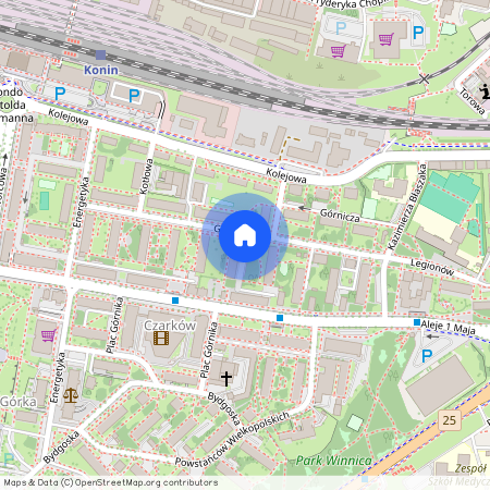 ul. Górnicza, Konin, wielkopolskie