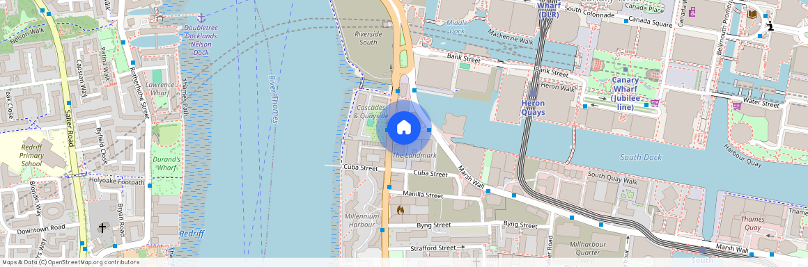 Landmark West Tower, Canary Wharf, E14