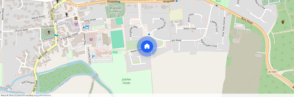 Raven Close, Mildenhall, Bury St Edmunds, Suffolk, IP28