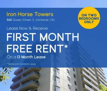 Iron Horse Towers | 560 Queen Street, Kitchener - Photo 1