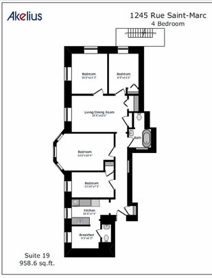 1245 Rue St Marc, Montréal, QC - Photo 1