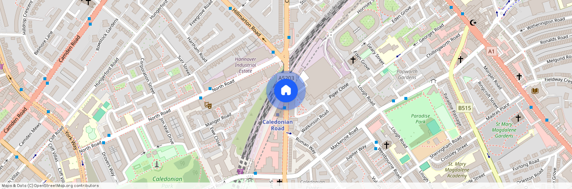 Cottage Road, Caledonian Road N7