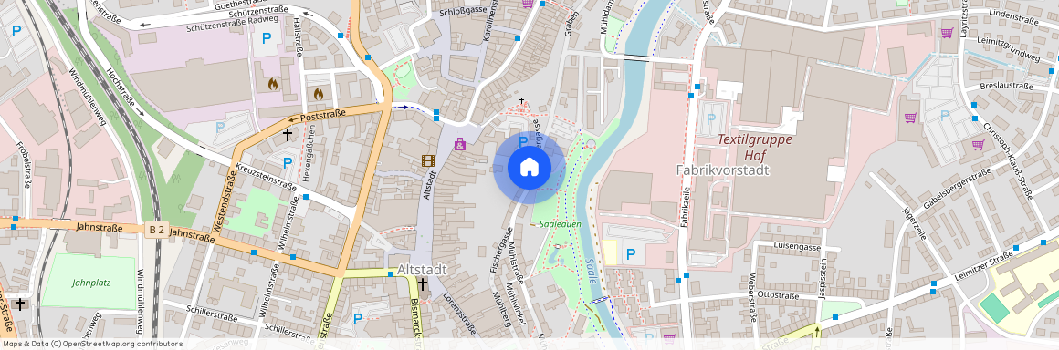 Fischergasse 20, 95028 Bayern - Hof (Saale)