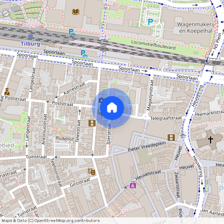 Binnenstad Oost, 5038 BM, Telegraafstraat, Tilburg