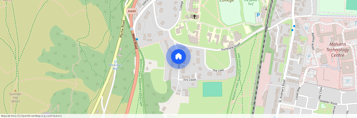 College Grove, Great Malvern, WR14