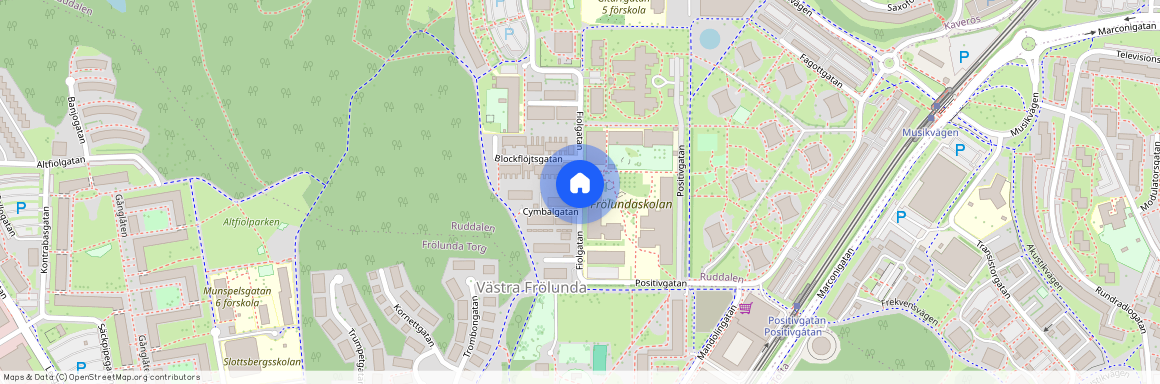 Tvärflöjtsgatan, Västra Frölunda