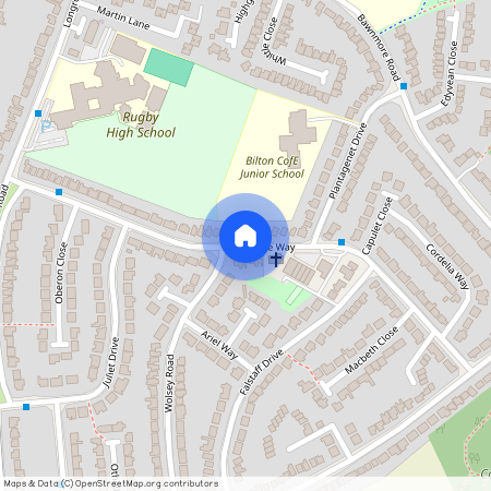 Cymbeline Way, Rugby