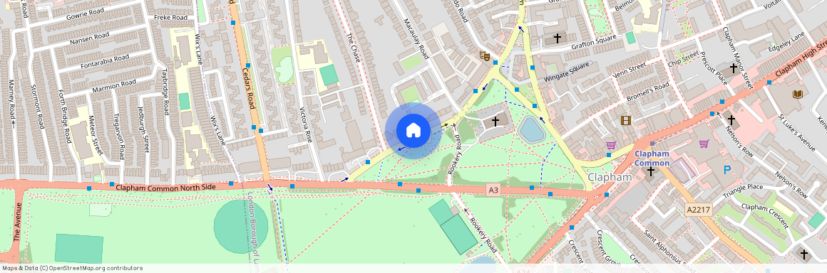 Clapham Common Northside, London, SW4