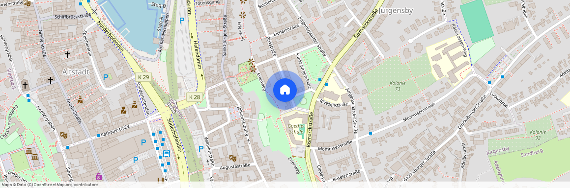 Brixstraße 36, 24943 Schleswig-Holstein - Flensburg