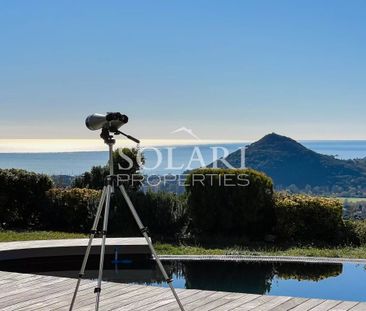 Villa avec piscine et vue panoramique baie de Cannes et Estérel - Photo 2