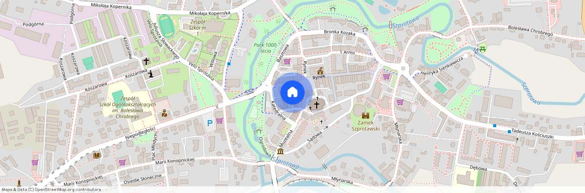 ul. gen. Bema, Szprotawa, Szprotawa, żagański, lubuskie