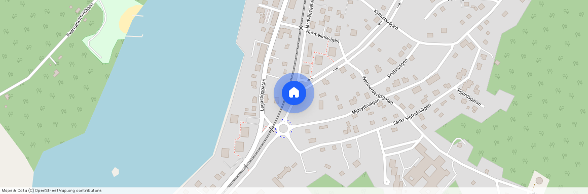 Järnvägsgatan, Strömsnäsbruk