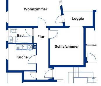 Charmantes Wohnen im Rabenberg: Moderne 2-Zimmer-Erdgeschosswohnung - Photo 4