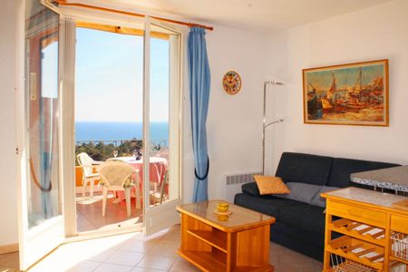 location de vacances: Studio cabine d'orientation sud avec belle vue mer * RO 24 * - Photo 3