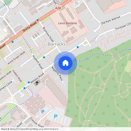 Wemyss Court (Near CCCU)