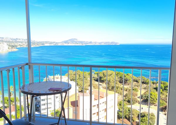 APARTMENT FOR RENT IN CALPE WITH AMAZING 360 DEGREE VIEWS