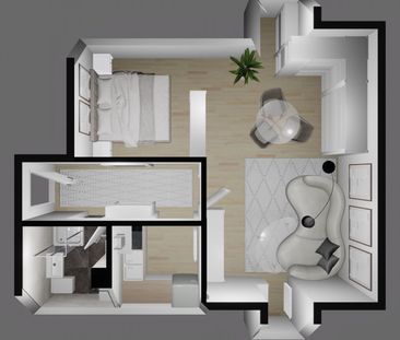 Singlewohnung im Zentrum - Photo 2