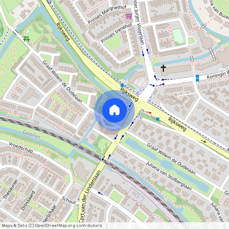 Graaf Willem de Oudelaan 113, Naardermeerkwartier, 1412AR, Naarden