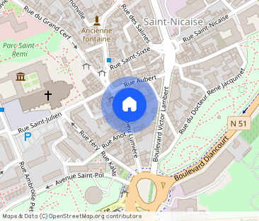 Location maison T1 41.00m² à Reims (51100) - Photo 1