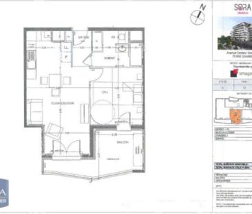 Appartement à louer 2 pièces 45.28m² - Photo 1