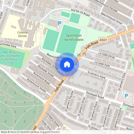 Flat 2, 455 Falls Road, All With En Suite Bathrooms, Belfast, BT12 6DD