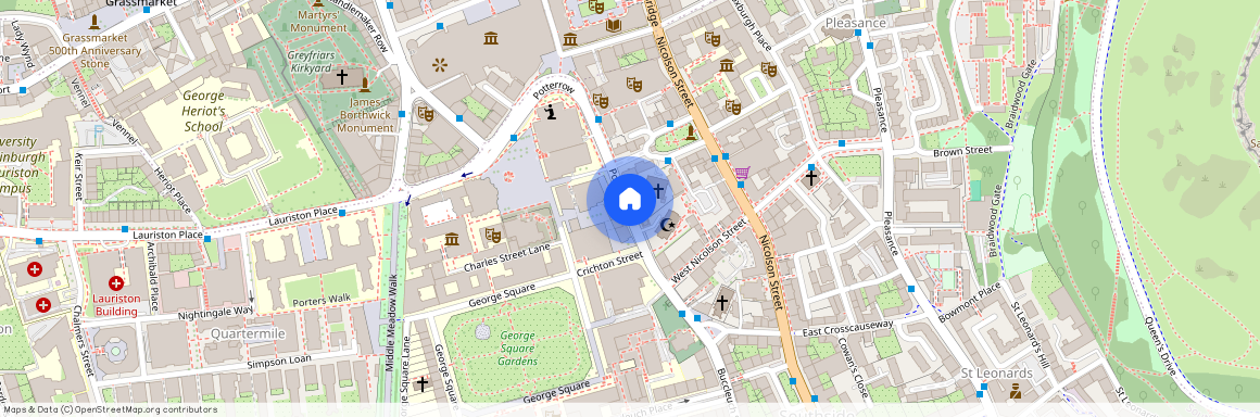 2961L Potterrow, Edinburgh, EH8 9BT