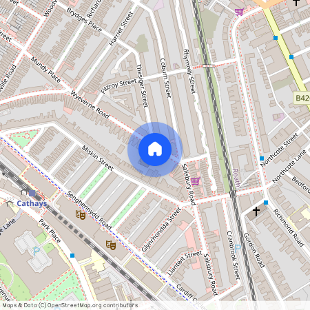 4 BED HOUSE for Rent - 25 Wyeverne Road, Cathays, Cardiff. CF24 4BG