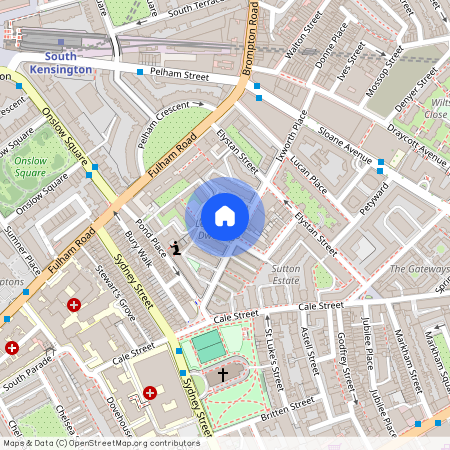 Fulham Road, London, UK, SW3